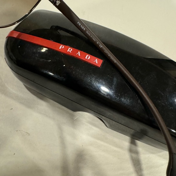 NEW ๐ฅ PRADA Sunglasses PS 54TS Lifestyle Linea Rossa NEW with Prada Case UNISEX - Picture 6 of 10